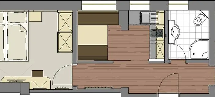 شقة Haus Fridolin